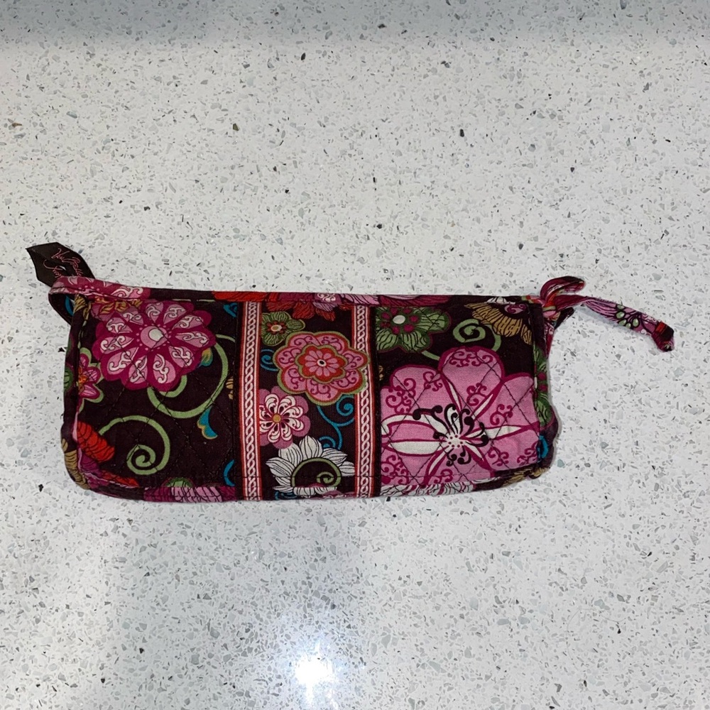 Vera Bradley Mod Floral Pink Cosmetic Bag